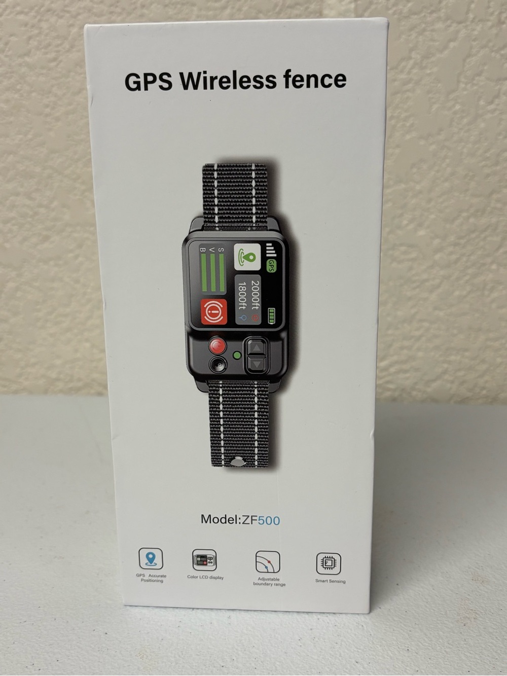 GPS Wireless Fence ZF500 Smart Tracker - Black